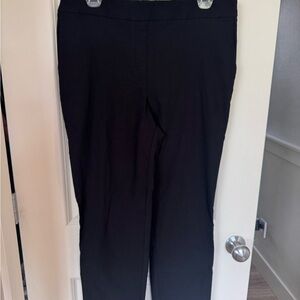 Hilary Radley Black Straight Leg Pants
